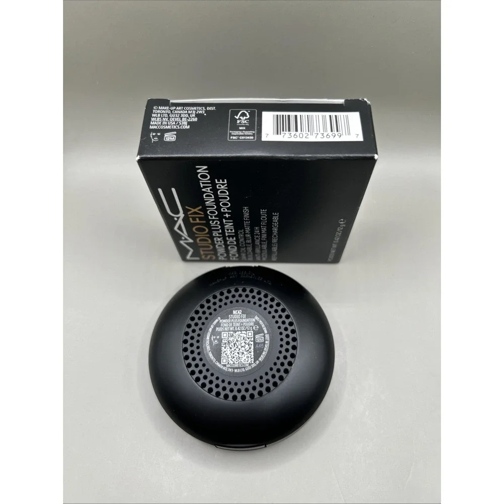 Mac Studio Fix Powder Plus Foundation 24HR Oil Control NC42 NEW FORMULA 0.42oz